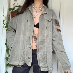 FREE PEOPLE ARMY JACKET